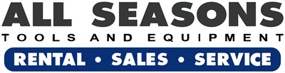 All Seasons Rentals, Tools and Equipment: Rental, Sales, Service