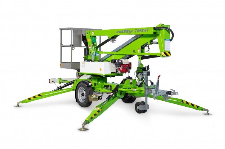 Nifty TM34T towable boom lift