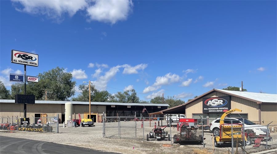 All Seasons Rentals storefront on I-70 Business Loop, Grand Junction