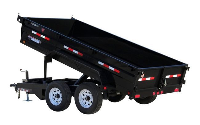 Dump Trailer 4 Cu Yd 12' X 6' X 20"