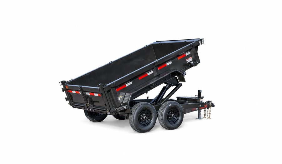 Dump Trailer 7 Cu Yd 14' X 7' X 2'