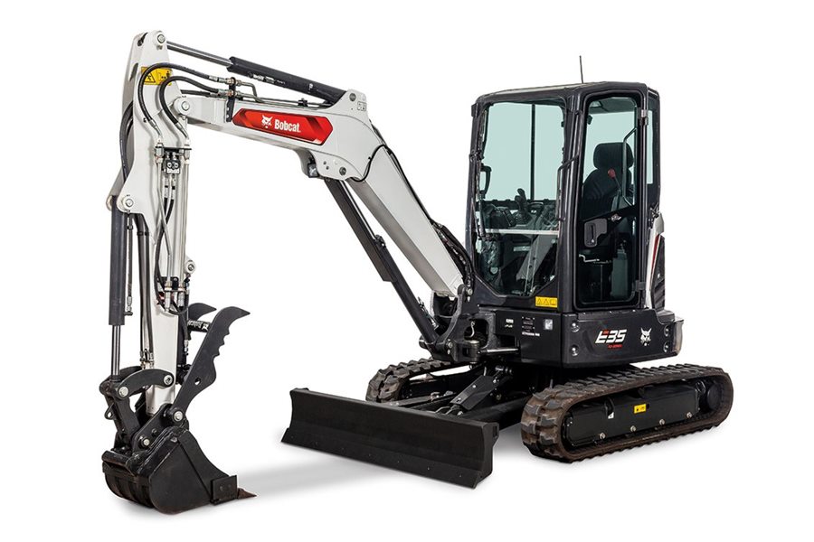 Excavator E35 - Mini Ex (enclosed Cab)